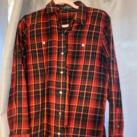 Ralph Lauren Tops - Ralph Lauren Jeans plaid button up.
